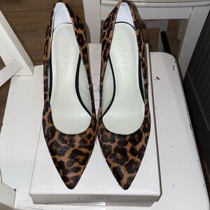 1State Leopard heels